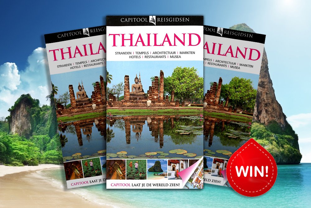 WIN: Een Supermooie Thailand reisgids! ==> rondreis.nl/actie/ #thailand #reisgids #winnen <a href="/AmazingThai_NL/">Thailand Fanclub NL</a>