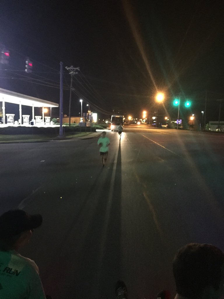 GameBallRun's tweet photo. Our first runner of the night #GameBallRun https://t.co/GK2nT7B9Mk