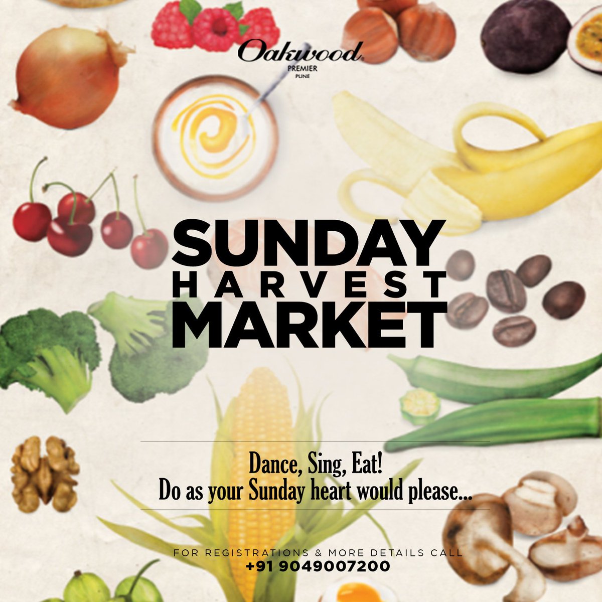 SHarvestMarket's tweet photo. #freshestproduce, the best of #Pune, #livemusic, awesome #stalls and #FOOD! #SundayHarvestMarket is almost here! https://t.co/4gULuCaDZk