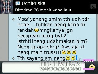 Disaat lagii sakit beginii, cuman kamu teh yg semangatin aku{}iloveyou @UchiPriskaA ♥♥