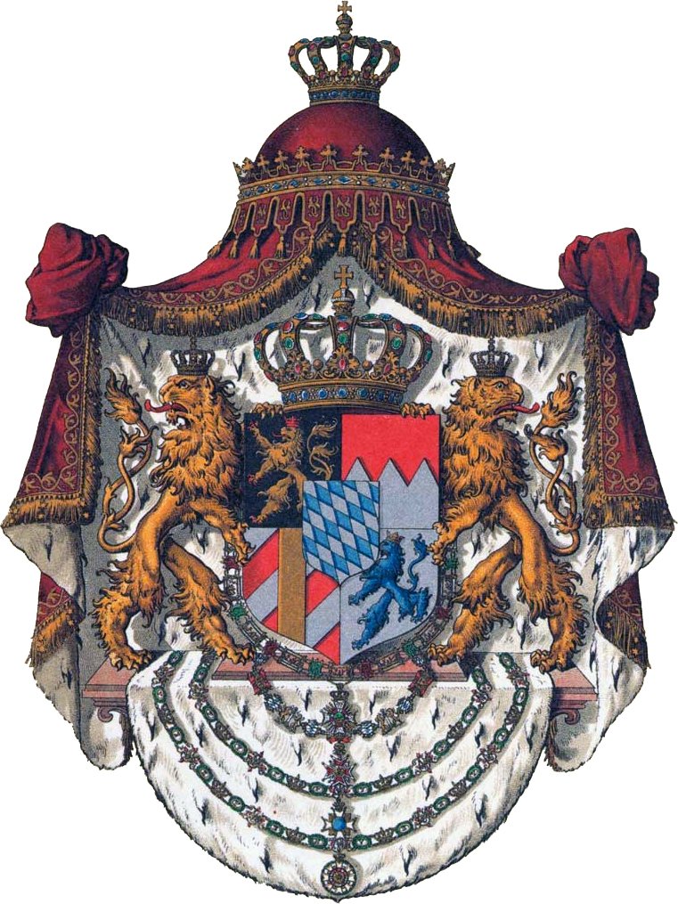 توییتر 紋章bot در توییتر バイエルン王国 ヴィッテルスバッハ家の紋章でもある バイエルンを表す真ん中の青と白の紋章は現代のバイエルン州やサッカーのバイエルン ミュンヘンでおなじみ ちなみにbmwの企業ロゴの色使いもこいつの影響を受けてたりする
