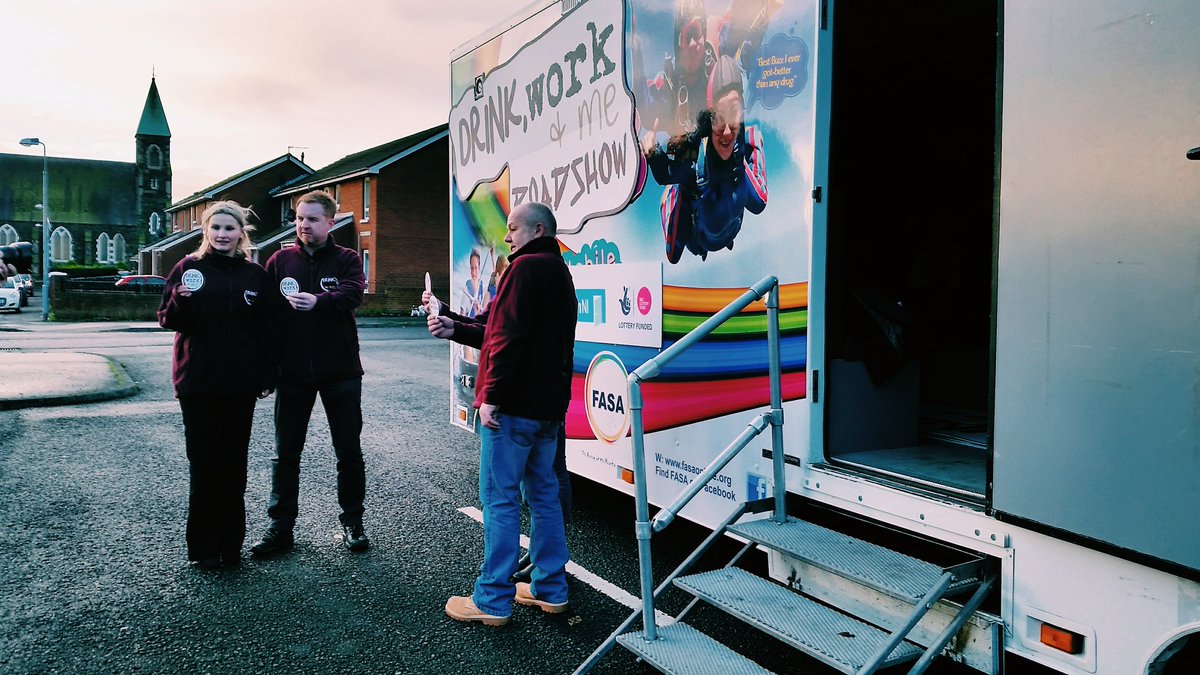 drinkworkandme's tweet photo. Our first call today is a photoshoot with the #drinkworkandme partners @FASASupport @bitcni @addictionni https://t.co/1i62vzmfMM