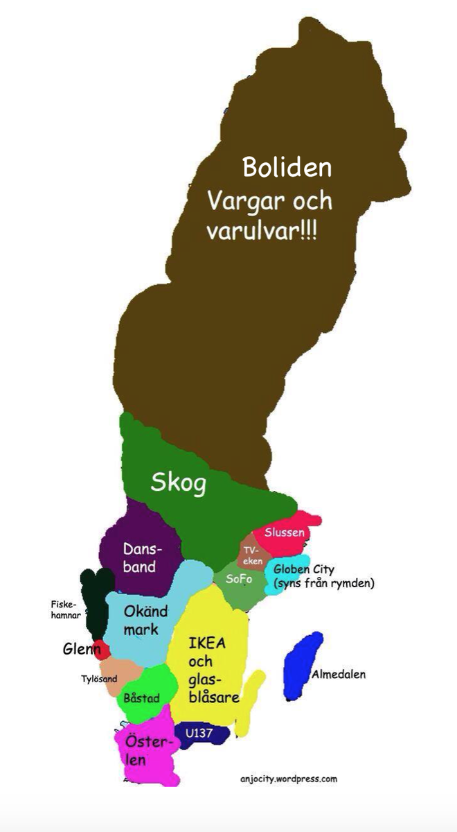 Efter gårdagens geografiska debacle kring #Boliden känns det nödvändigt att uppdatera mediabilden av Norrland.
