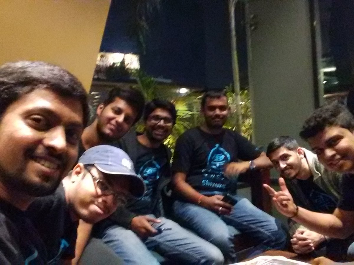 AkshayAdhav12's tweet image. #GeneroTeam at #Drupal8ReleaseParty Enjoyed the evening with team as well as other #Drupalers