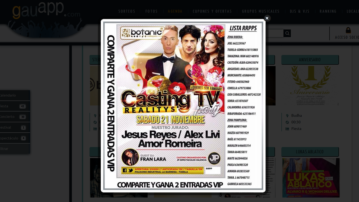 gauapp's tweet image. Ya tenemos ganadores para la fiesta de @codeventsoff de mañana en @botanicdisco en gauapp.com/agenda/detalle…!