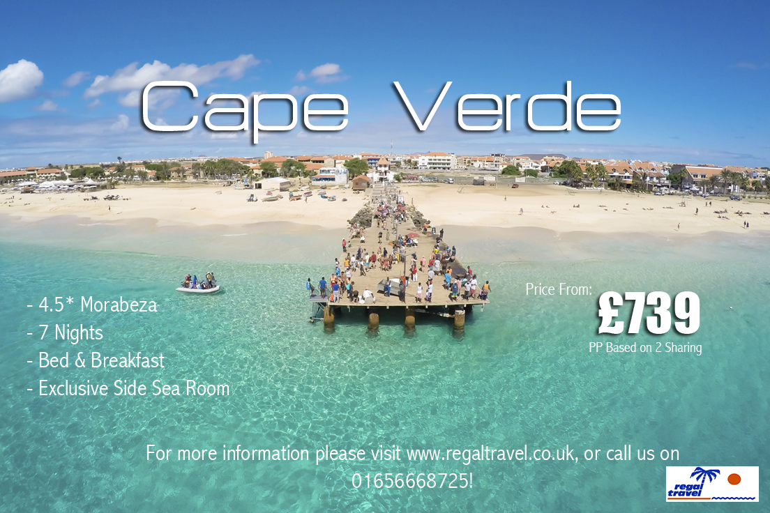 REGALTVL's tweet photo. Enjoy 4* luxury in #CapeVerde ! Click the link for more details https://t.co/q8bCP3yUVL #HolidayOffers #Holidays https://t.co/BL3C1C0VzZ