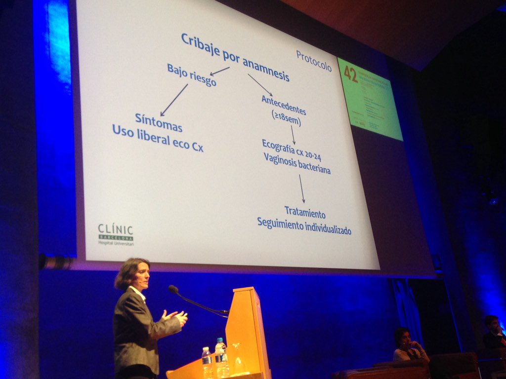 #DexeusSymp2015 identificar a las pacientes de alto riesgo para parto prematuro mediante anamnesis @DraMontsePalacio