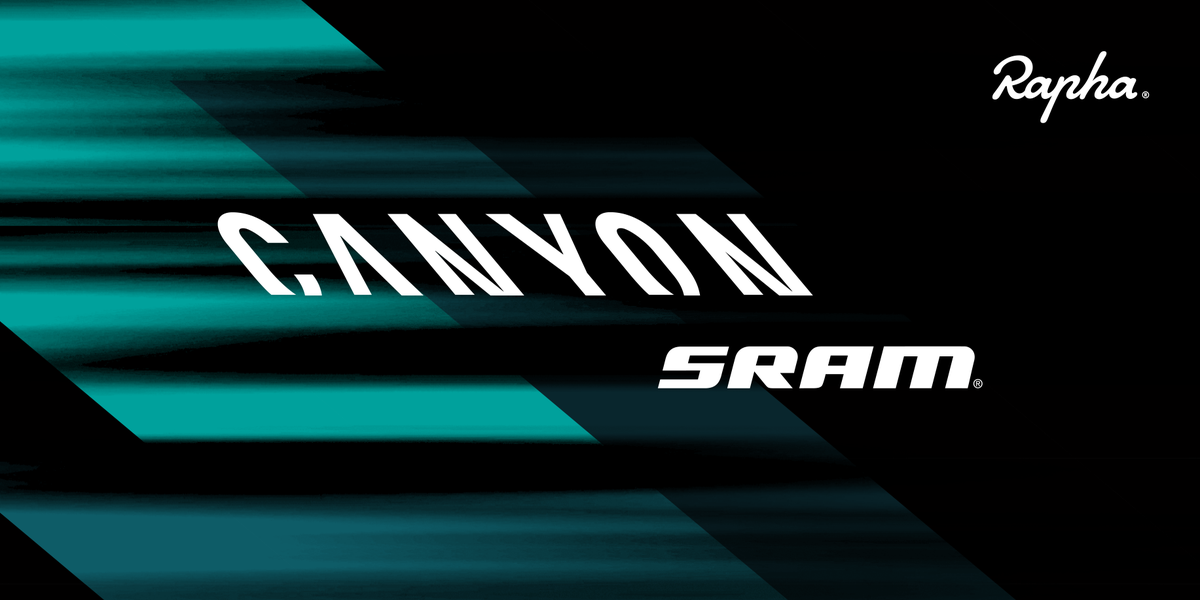 rapha's tweet photo. The best dressed in the peloton. Rapha is delighted to announce its partnership with Canyon//SRAM. https://t.co/NKvrkjHRDN