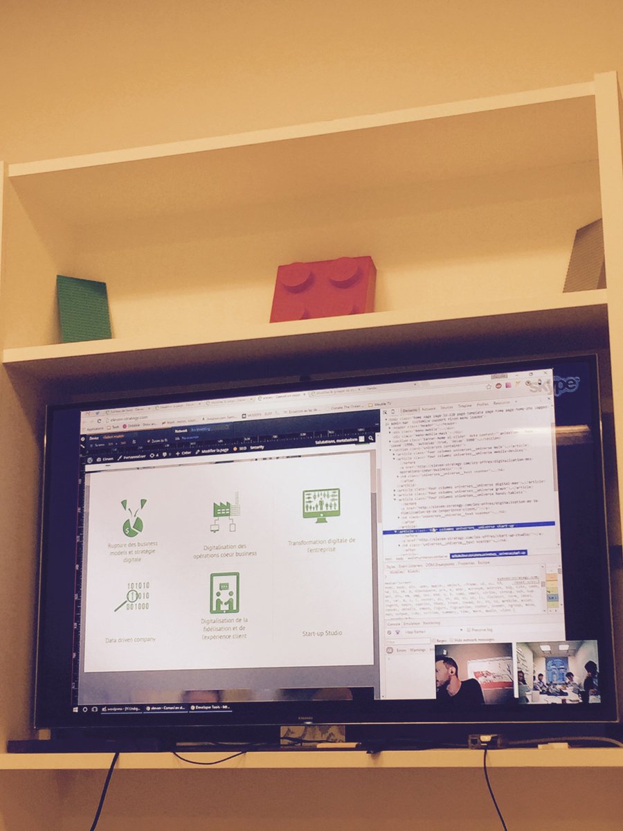 ElevenStrategy's tweet photo. L'équipe de #consultants soulève le capot du #backoffice du nouveau site https://t.co/rfjSPNMp1W #codepourtous https://t.co/92JomIJmRK