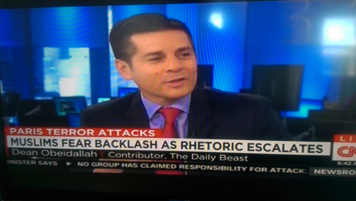 NadiaPTI's tweet photo. @Deanofcomedy @CNN 
'Don't Make it West vs. them.. It's us vs. them. ISIS has killed more Muslims than anyone else'. https://t.co/g6nQVhkUpQ