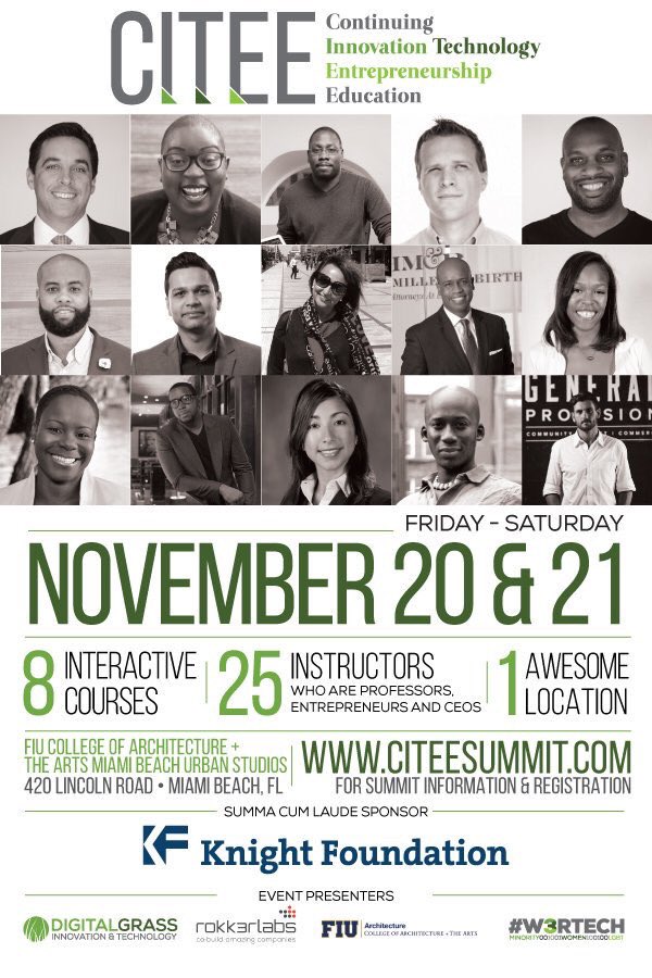 MarlonAHill's tweet image. Looking fwd to presenting this afternoon @digigrass at  #CITEESummit #W3RTech  @knightfdn