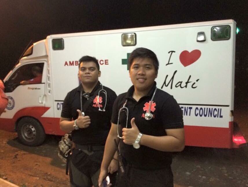 AEMS2013's tweet image. AEMS EMT's On Duty at CDRMMC Mati City, Davao Oriental. #AEMS #Paramedic #AdvancedEMT #EMT #RemoteCare #EMS
