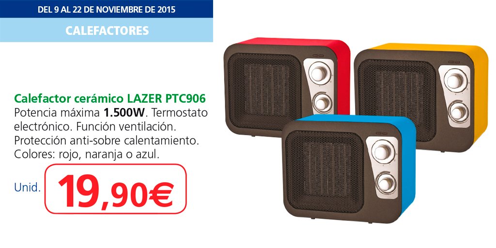 Alcampo on Twitter: "¡No pases frío! Tienes esta variedad calefactores para elegir https://t.co/BeUixD4WUP" / Twitter