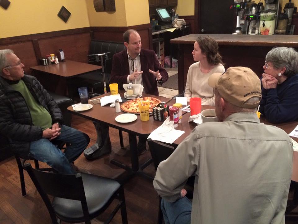 SenMarkChelgren's tweet photo. Great conversation last night eating pizza with supporters in Burlington. #IA02 https://t.co/MXSvQiUTyB