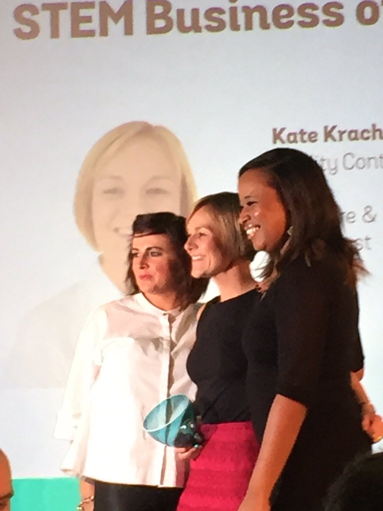 shilpishekar's tweet photo. #Shauna Purdey #yorkshirewater presenting the #WIBA15 STEM award. https://t.co/MIppBqZVMp