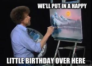 Happy Birthday to the Bob Ross of whiteboards 