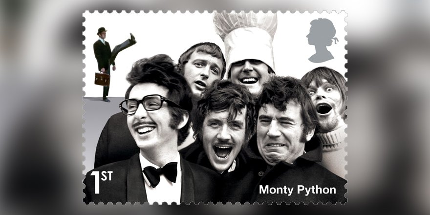 We celebrated Terry Gilliam\s talent with our Comedy Great Stamps. Happy birthday, Terry!  