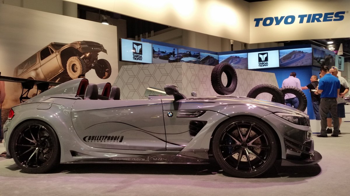 MascaroPorter's tweet photo. #ToyoTires booth @SEMASHOW 2015

@ToyoTires #SEMA2015 #PuertoRico #LasVegas #Tires #Automotive #Toyo #TeamToyo https://t.co/U1PEbkJcx5