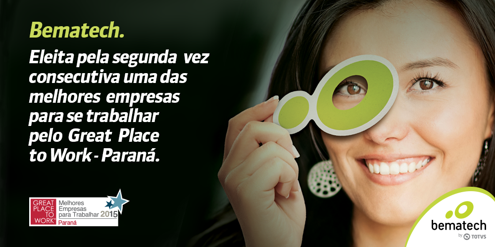 bematech's tweet photo. Pela 2ª vez, somos uma das melhores empresas para se trabalhar pelo @gptw_brasil. Parabéns a todos os colaboradores! https://t.co/T0X8Vlv6NZ