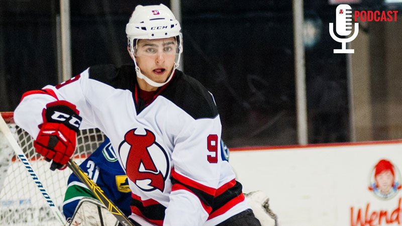 AlbanyDevils's tweet photo. [PODCAST] Joe Blandisi opens up during this week's edition → https://t.co/M9xHqpXqmX https://t.co/6gN01B1Ar5