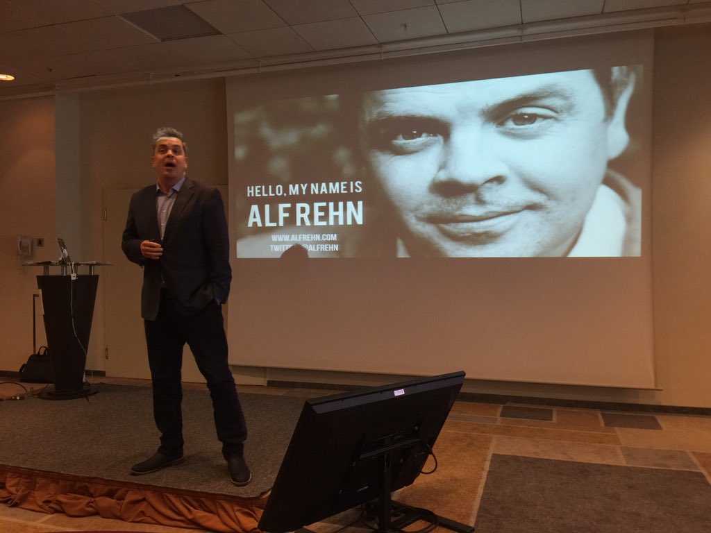 kreuzinger_live's tweet photo. @alfrehn First Statement: only amateurs using microphones 😂 #EL_InnovationSeminar https://t.co/NURLlYzcXf