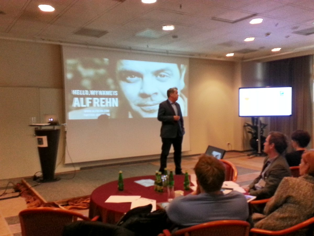 ELInnovation's tweet photo. After all the #innovation and #disruption Prof. @alfrehn about "Saving innovation from itself" #EL_InnovationSeminar https://t.co/oSSU4cQ7HL