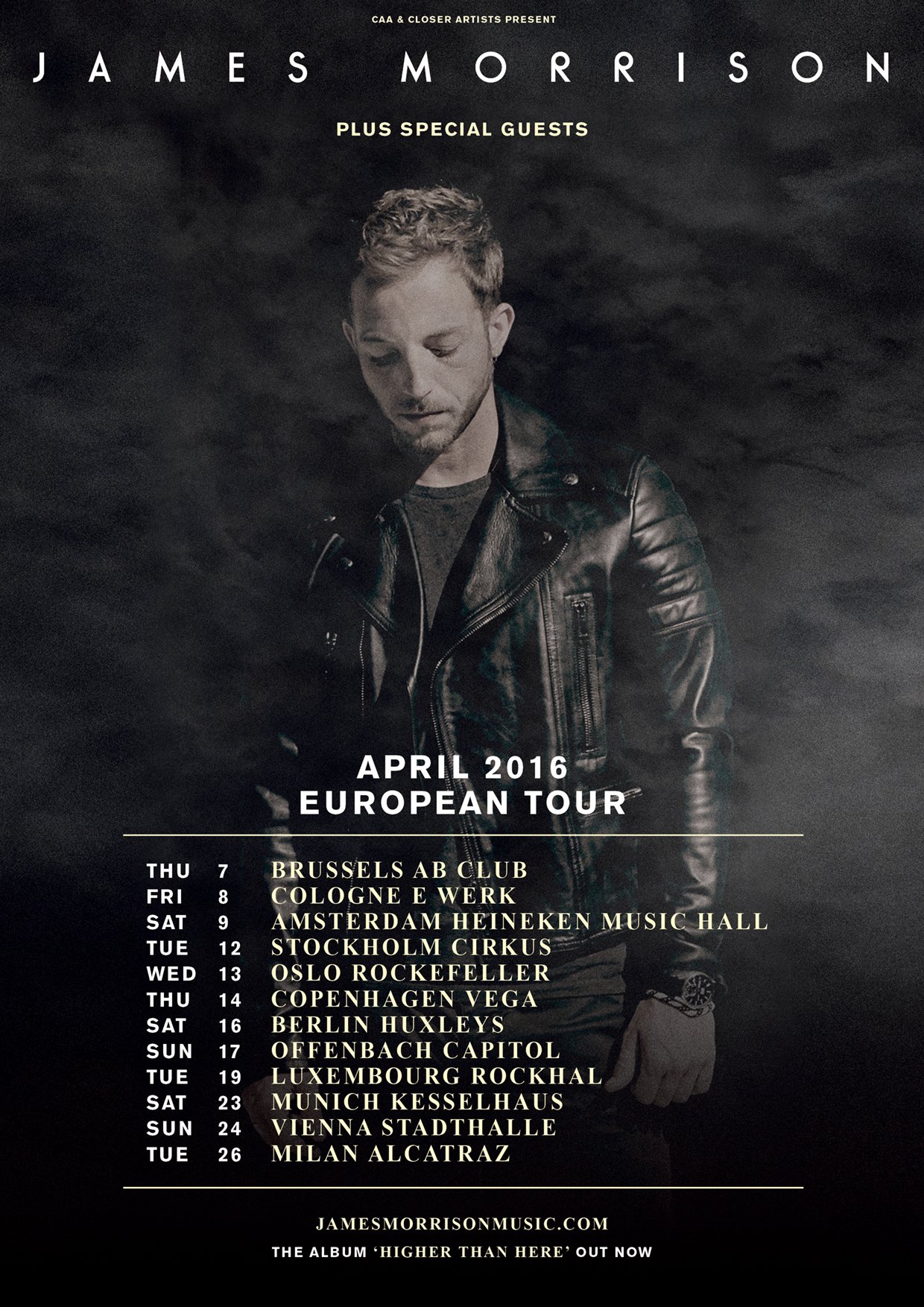 James Morrison on Twitter "YES European & UK tour tickets on sale