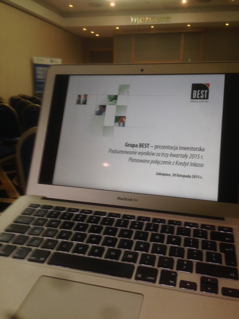BEST_Grupa's tweet photo. Jesteśmy gotowi na spotkanie 15:15, Zakopane, zapraszamy! #PI2015 #profesjonalnyinwestor @inwestorzy https://t.co/jq3yhIjSda