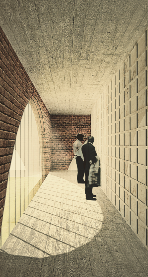 #competition entry for new Socrem Temple #pavia by dgsrkitekter. cemetery chapel #architecture #design #rendering