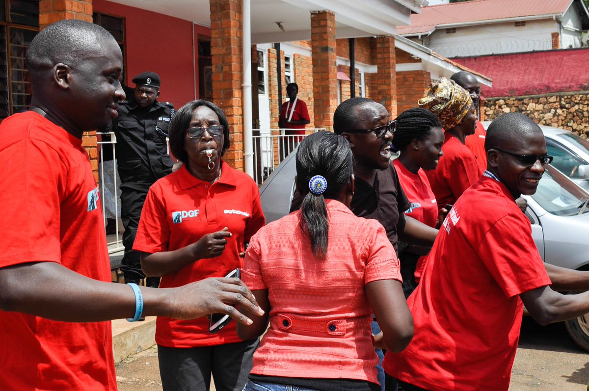 ActivistaUGA's tweet photo. Welcome back to Kampala @ActivistaUGA  anti-corruption crusaders!  #CorruptionFreeUG https://t.co/NZxDVGXvLs