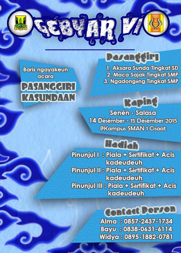 OscaSmancis's tweet photo. Pasanggiri Kasundaan🙋 https://t.co/v0hr83w2oh