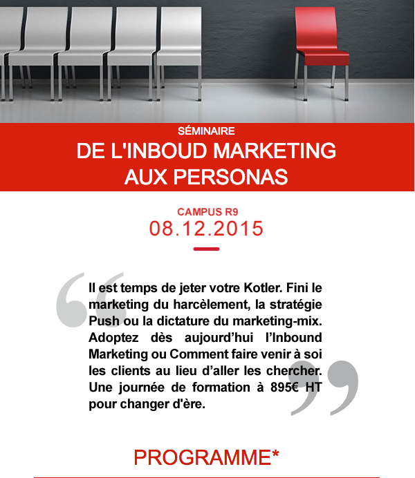 AgenceSAPHIR's tweet photo. Participez au séminaire : De l'#InboundMarketing aux #Personas le 08 décembre. + d'infos : https://t.co/3gBZeHQeLx https://t.co/44MjyYQQpg