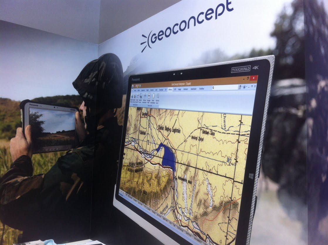 NomadiaGroup's tweet photo. #Milipol2015 rdv à 14h avec le #HCFDC pour le talk-show et nos nouveautés #Geoconcept forces de l'ordre #Gescrise https://t.co/gwAofCaFX0
