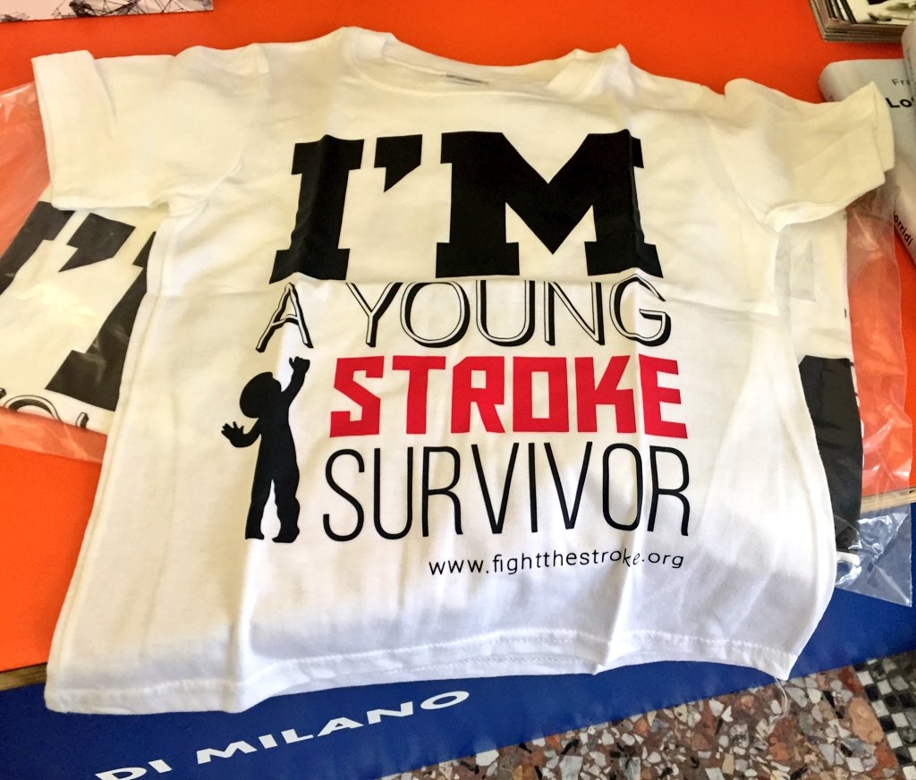 Fidanto's tweet photo. @PierG si si si c'è! Al decimo libro c'è la maglietta young in omaggio! #TEDMED2015 #call4brain #fightthestroke https://t.co/lJ3M8iR9lv