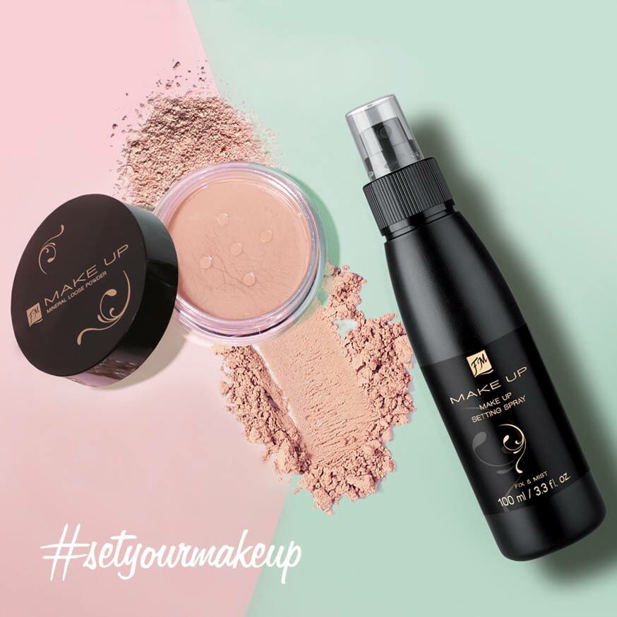 JazQueenOfSpeed's tweet photo. The perfect set to set your make up! Mineral Loose Powder and Make Up Setting Spray at your service! #makeupaddict💫 https://t.co/aiDzhwECpM