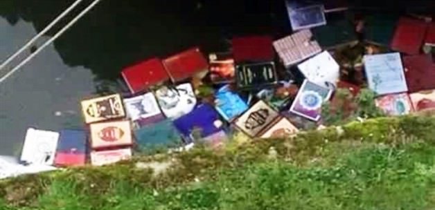KararBey's tweet photo. Londrada su kanalına atılan kuran ı kerimler bulundu İslâm düşmanlğı tetikleniyor fransız kalma
 #ProtestoEdiyorum https://t.co/QsXJ2Qvwe3