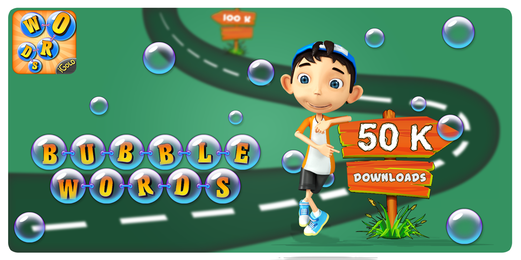 igoldtech's tweet photo. We are so glad to inform that #bubblewords reached 50k downloads
https://t.co/qaIb7Cmh0J https://t.co/fXphrLhLqG