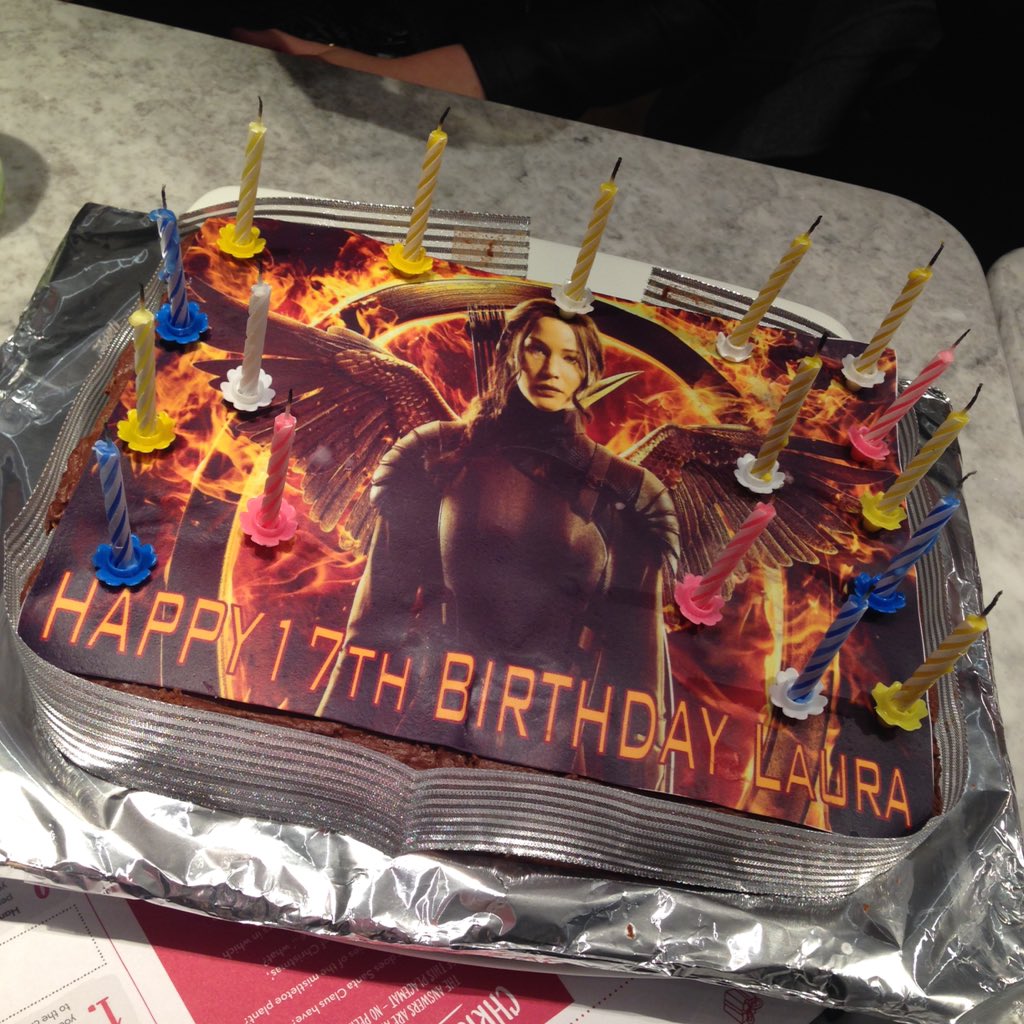 Everlark_4's tweet photo. My birthday cake yesterday was the best ever https://t.co/PEIj3IW2oS