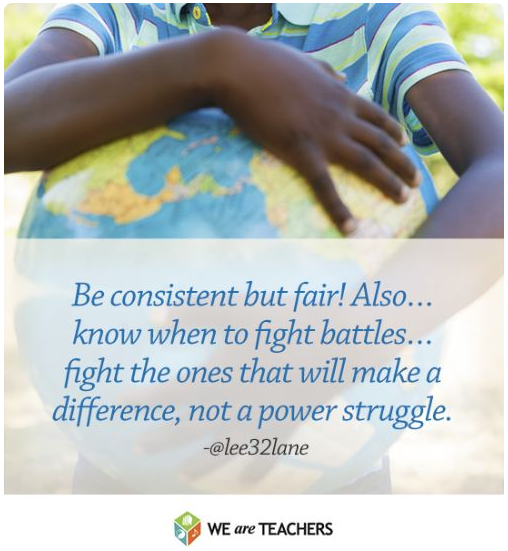 WeAreTeachers's tweet photo. Great advice! #edchat #ntchat https://t.co/trFND134IH