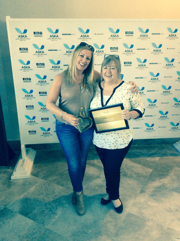 travelgirl18's tweet photo. @TCRetailEvents #itstimelive delighted and proud of my regional winner - BM of the year Linda Kinnear https://t.co/BK369w4E53