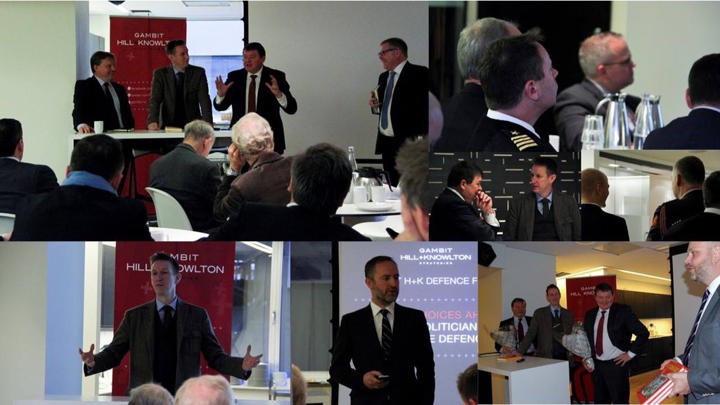 Blytungt panel på Gambit Defence Forum @gambithk i dag tidlig med <a href="/asletoje/">Asle Toje</a>, Bø(<a href="/Forsvarsdep/">Norwegian Ministry of Defence</a> )og Svensgård(FSi)
