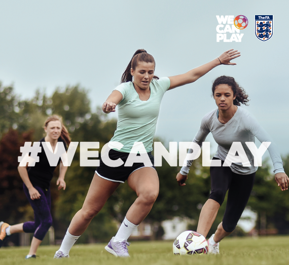 Don't forget the free female social football session today in the netball hall - 2:30-3:30pm. Keep fit the fun way!
