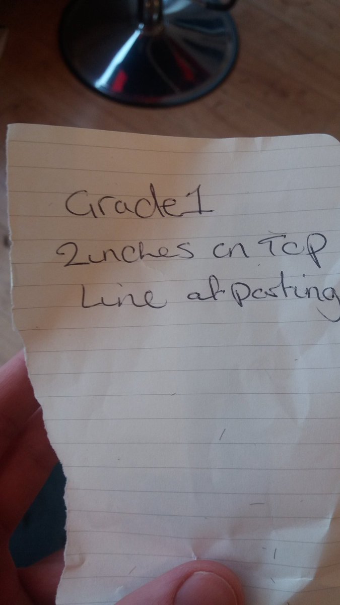 siddabarber's tweet photo. Haha a note from a kids mum instructing me #clippers #barbr #barberlife menahair https://t.co/BJ4uYUfHma