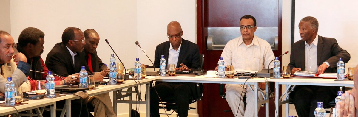AUHIP's tweet photo. @AUHIP-convened Sudan Talks continue on 2 tracks; here in bilaterals w/ Darfur's #SLMMM & #JEM delegations https://t.co/f4u9sWzoiG