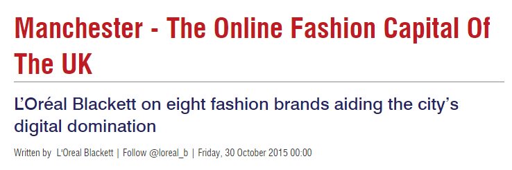 PhotolinkProd's tweet photo. Proud to be part of this! #manchesterproduction #fashion #Manchester read the full article
https://t.co/3rMKRq6US2 https://t.co/PYROIEqQoG