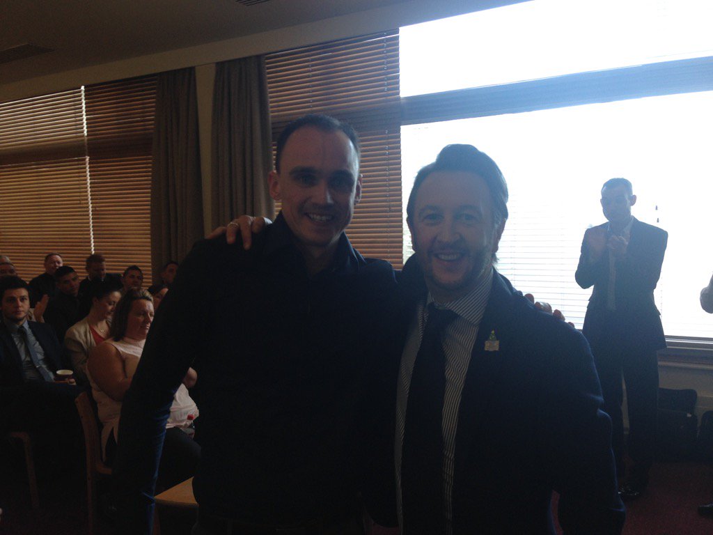 Well done to Jamie from the Cross Hands for his recognition today! #Pigmsmashingit