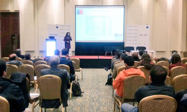 ProChile's tweet photo. ¡Ahora en #valdiviacl! Iniciamos una nueva versión de #exportapyme junto a @corfo y @SERCOTEC_Chile https://t.co/x2rkq1zyb4
