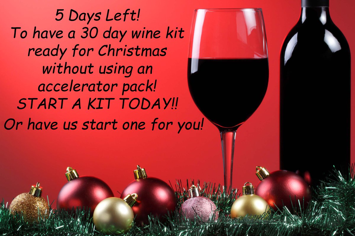 WATERNWINEHFX's tweet photo. Time to start a wine for Christmas! https://t.co/W1aaa5Avpp