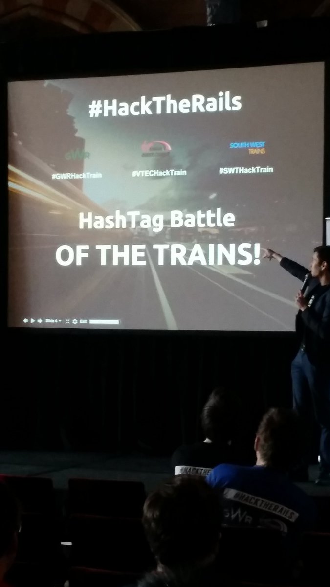 hackpartners's tweet image. Get involved with the hashtag battles on each train. #GWRHackTrain #VTECHackTrain #SWTHackTrain