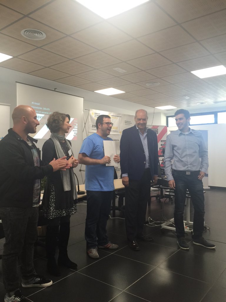 ZFCadiz's tweet photo. Ganador del #EideasE 2015 celebrado en el #NexusAlgeciras. https://t.co/ZfiakyNpse